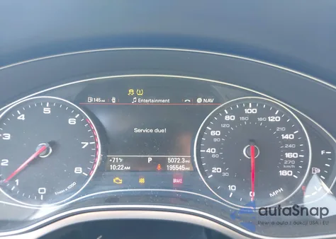 2014 Audi A6 2.0T Premium из США, поврежденный, VIN WAUGFAFC6EN073515